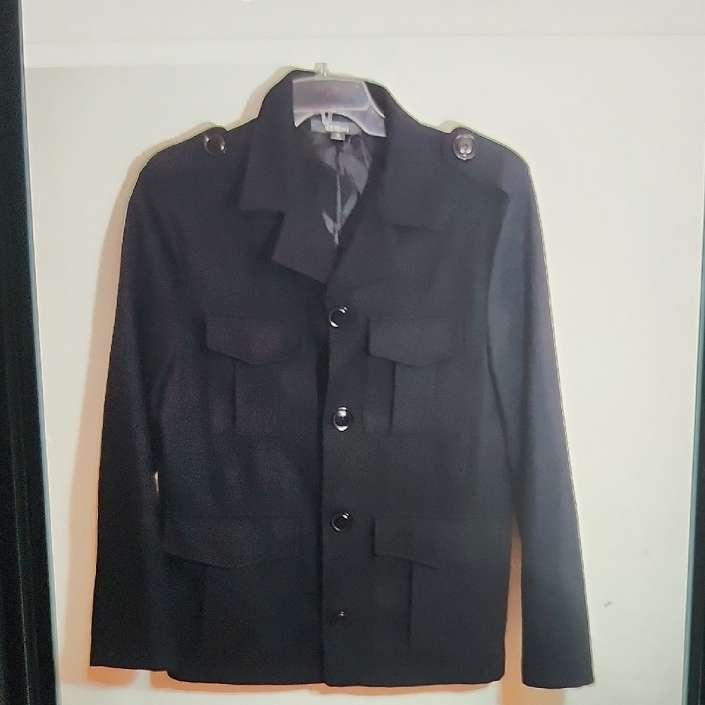 Heritage 1981 Black Military Field Coat
